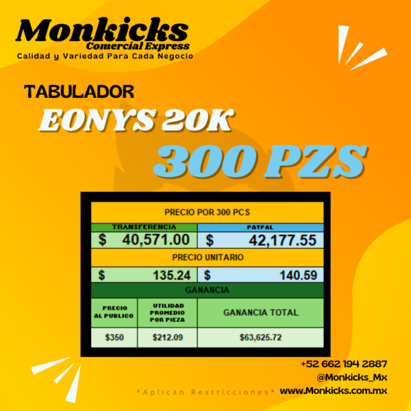 EONYS 20K (20000 HITS) - Imagen 5