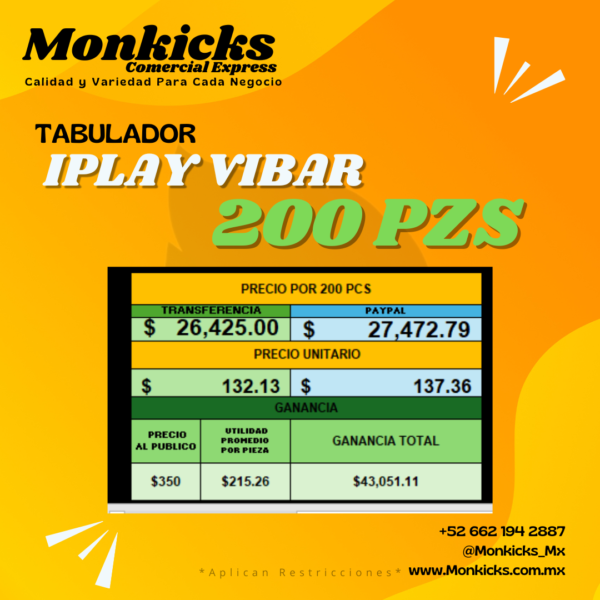 IPLAY VIBAR (6500 HITS) - Imagen 3