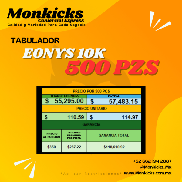 EONYS 10K (10000 HITS) - Imagen 5
