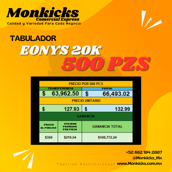 EONYS 20K (20000 HITS) - Imagen 6